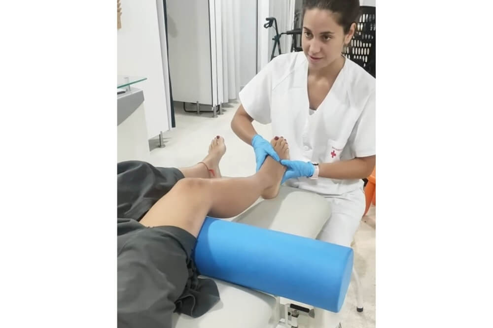 Rehabilitación y fisioterapia tras accidente de tráfico Marta