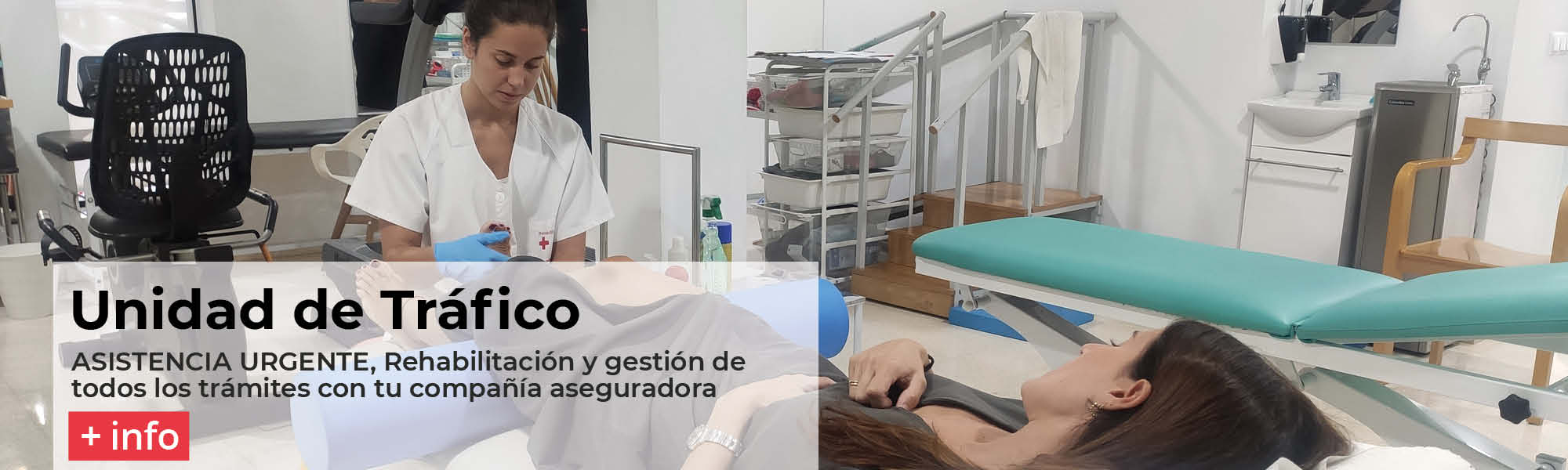 Rehabilitación y fisioterapia en Córdoba en Hospital privado Cruz Roja