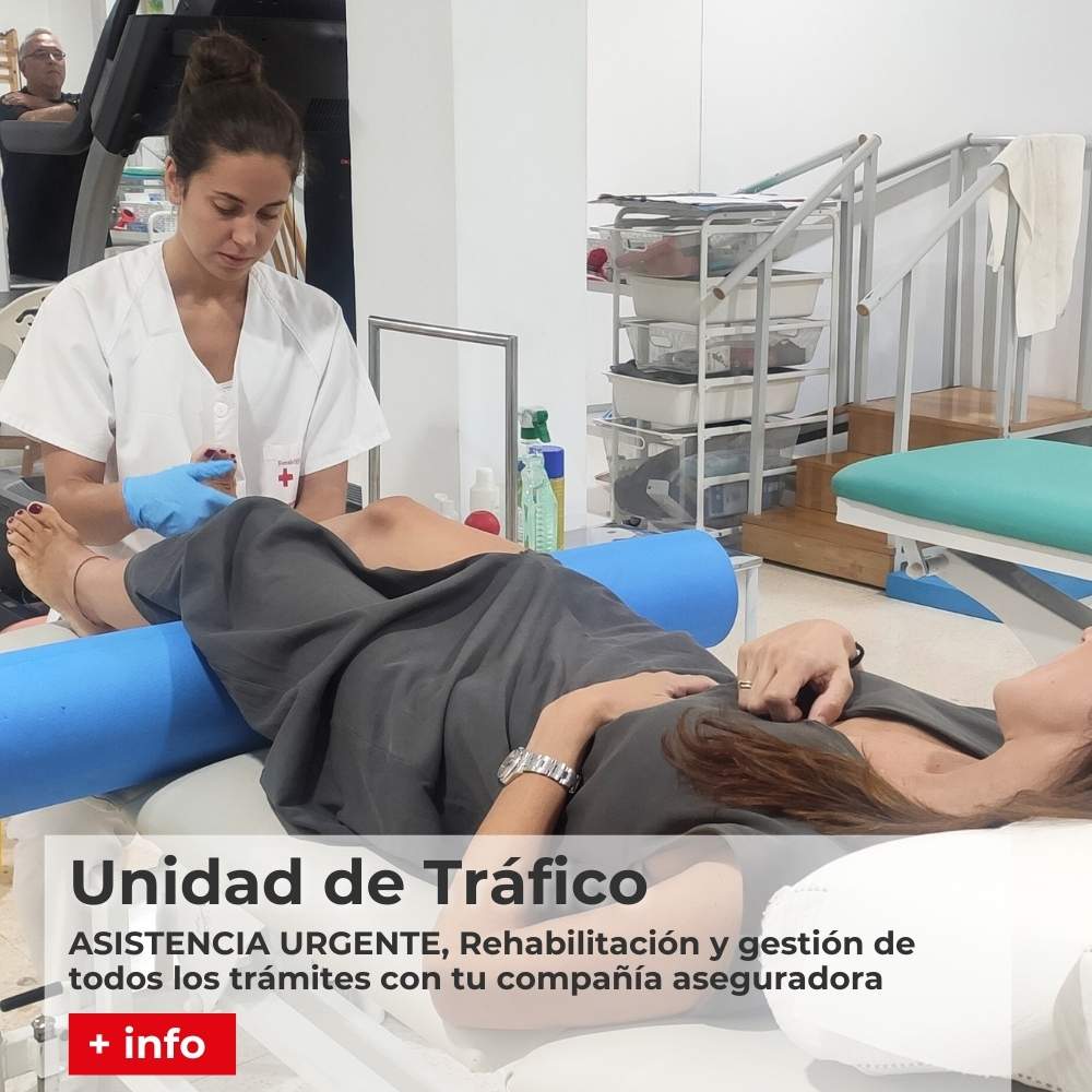 Rehabilitación y fisioterapia Córdoba en Hospital privado Cruz Roja