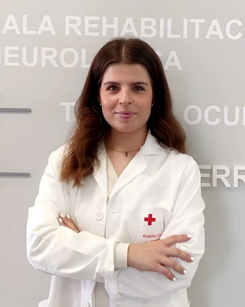 Dña. Fátima Atolaguirre de la Peña, psicóloga del Hospital Cruz Roja de Córdoba especializada en atención y bienestar emocional
